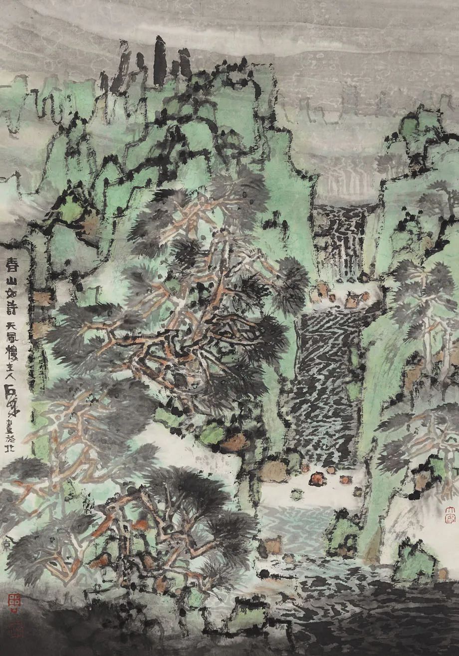 著名画家周石峰应邀参展“京风楚韵 · 甲辰迎春——湖北籍中国画名家邀请展” 