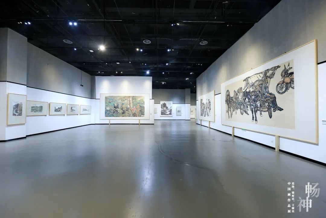 “畅神——范扬、梁时民、王辅民中国画作品展”在成都开幕