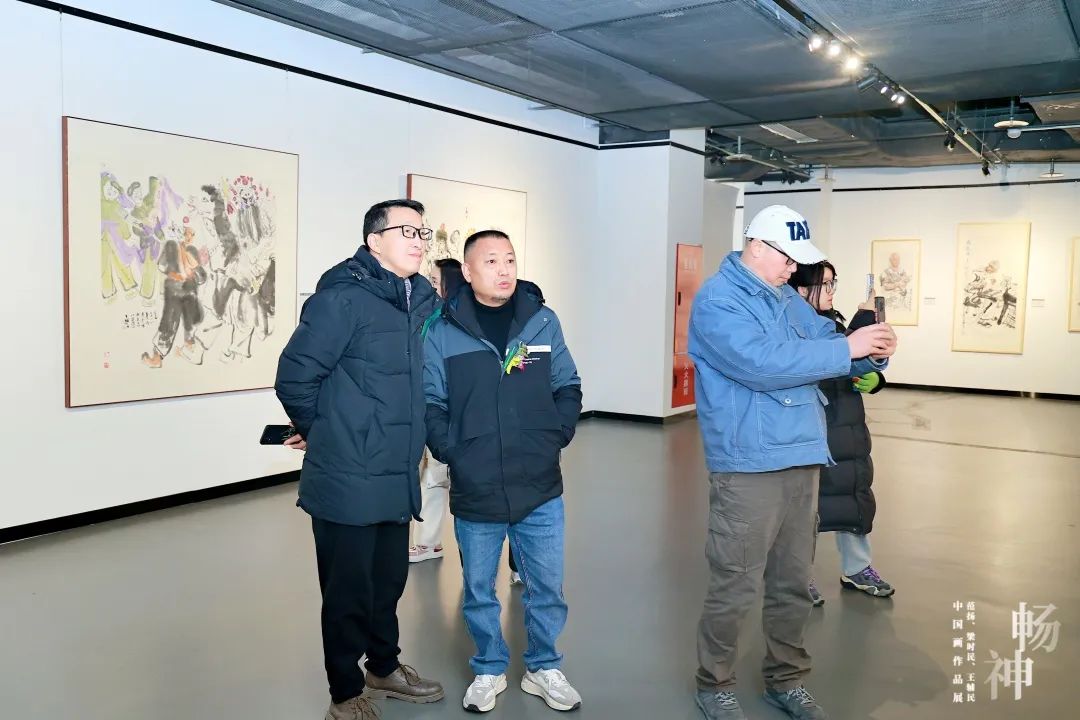 “畅神——范扬、梁时民、王辅民中国画作品展”在成都开幕