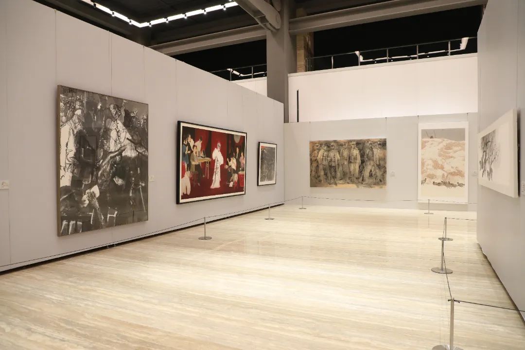 山艺中国画作品展在中国国家画院美术馆展出丨徐青峰：到更高平台接受检阅并展示自己