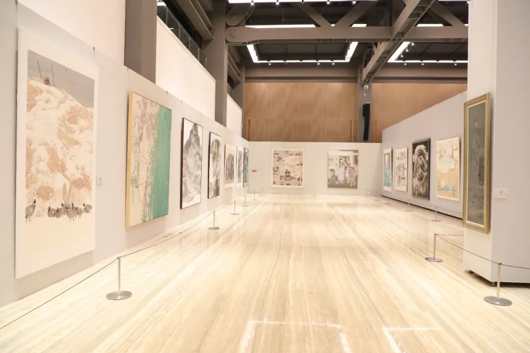 山艺中国画作品展在中国国家画院美术馆展出丨徐青峰：到更高平台接受检阅并展示自己