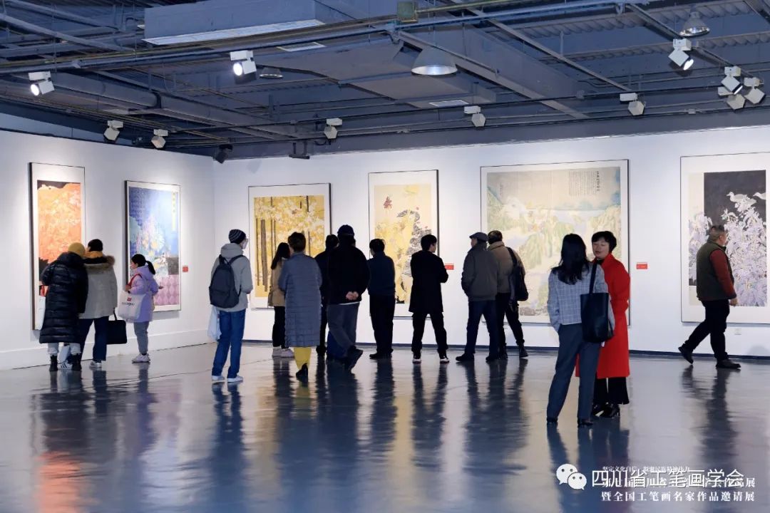 “第七届四川省工笔画学会作品展暨全国工笔画名家作品邀请展”在成都盛大开幕