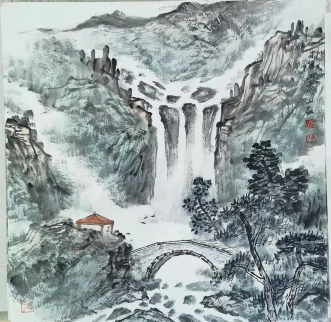 吴山石 | 将山水画境与画家情思完美结合，生发耐人寻味的意趣