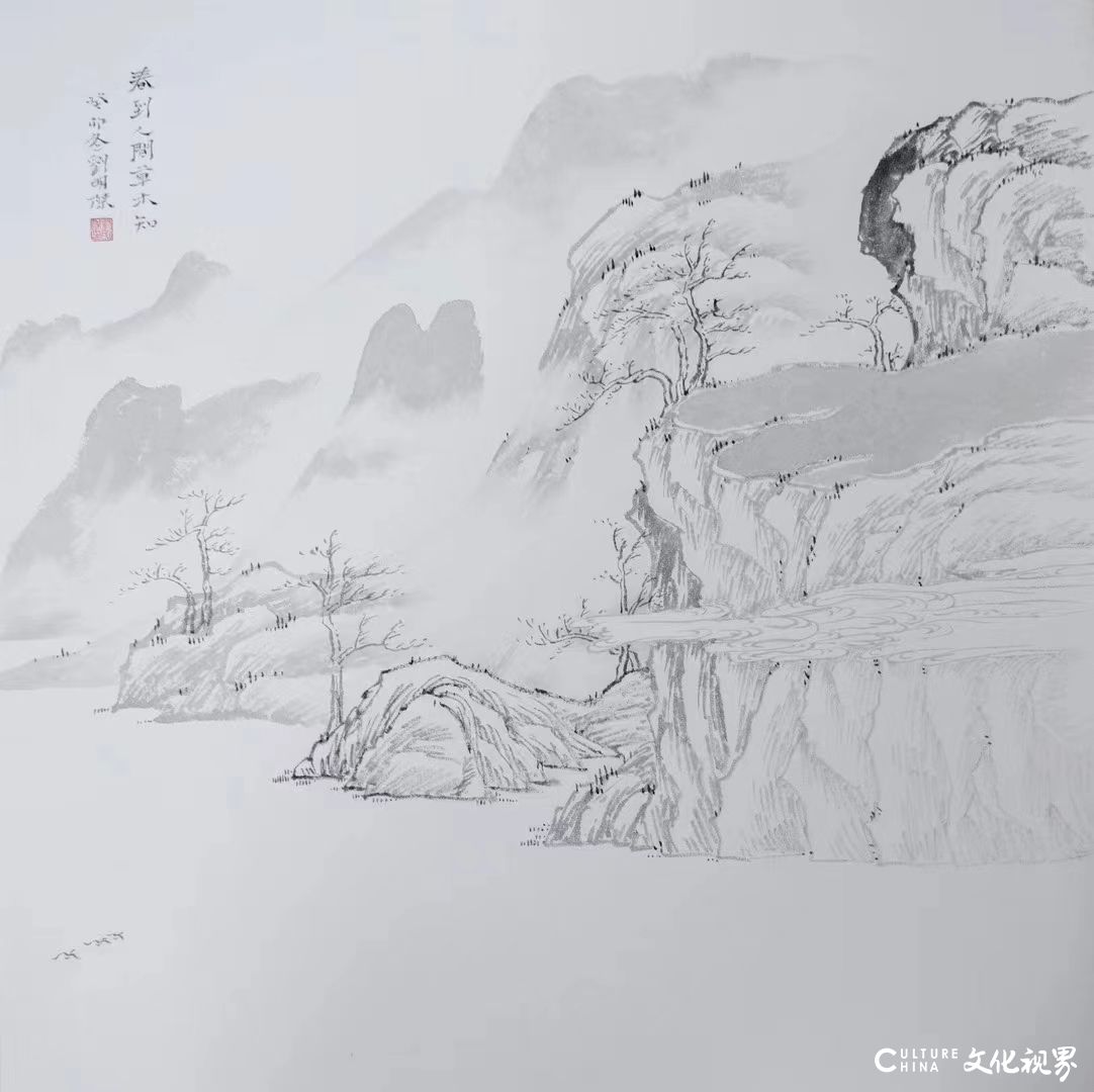 禅意笔墨染清晖——著名画家刘明杰走进文化视界