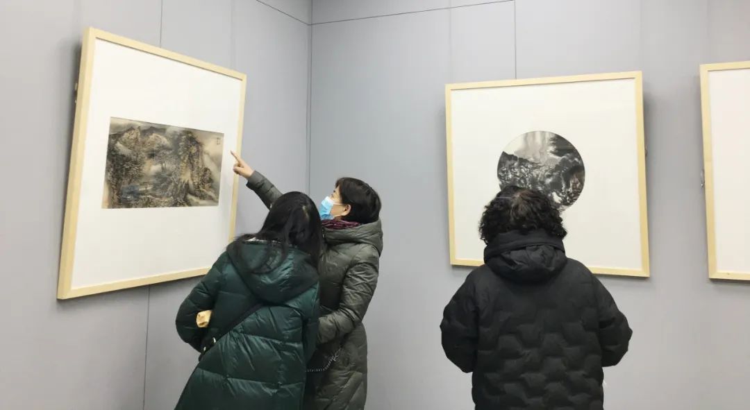 梵音清韵，江树丹山——李晓松山水画小品展在甘肃天水开展