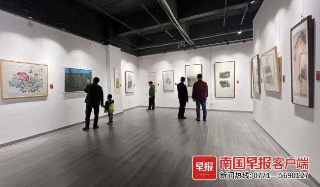 翰墨丹青绘出八桂之春，“漓江之春——2024·漓江画派迎春小品展”开展