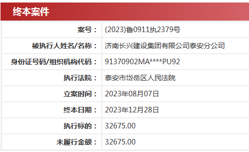 山东长兴建设集团因未按照要求采取扬尘污染防治措施被罚4万元