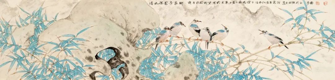 “石上清凉——王慧生新花鸟画作品展（吉安站）”隆重开展