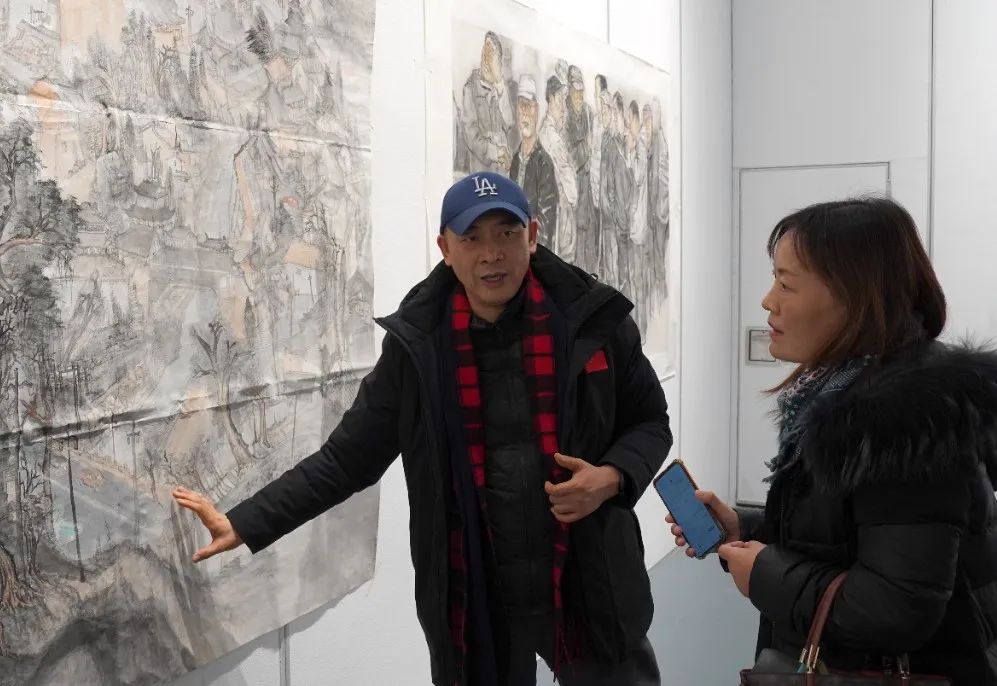 冲刺全国美展 | 山东省画院系统第十四届全国美术作品展览创作会议昨日在山东画院举行