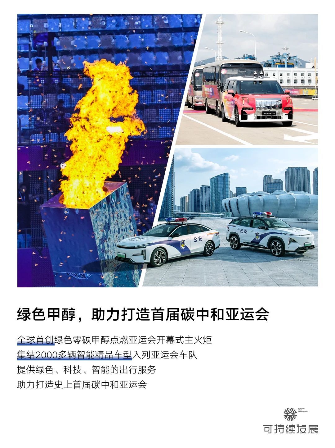 吉利汽车集团2023绿色足迹 | 全链路构建绿色低碳产品，树立可持续发展标杆