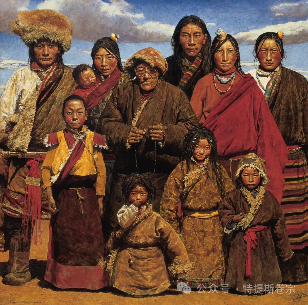 西藏肖像的灵魂救赎——于小冬在画中挖掘自己本性里的佛性与纯真