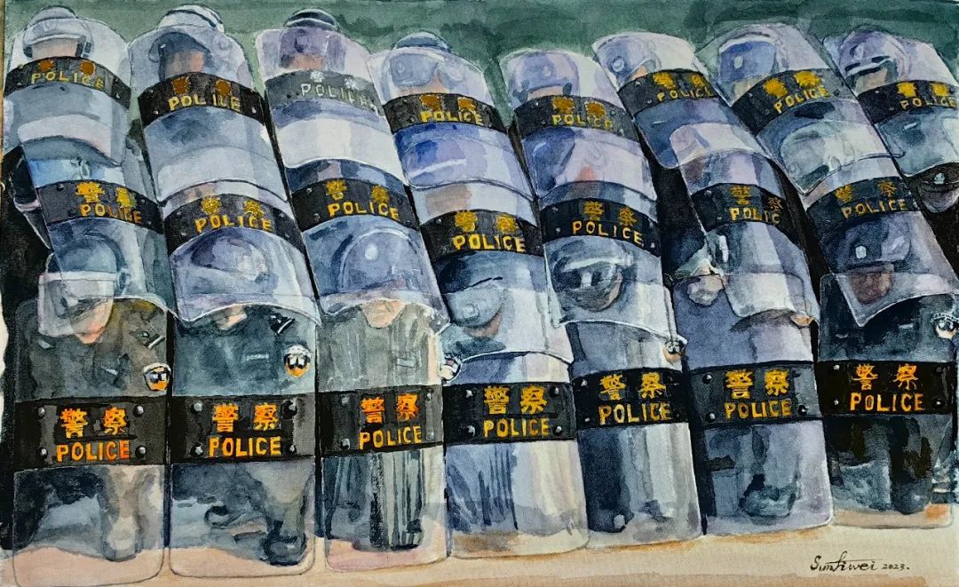 全国公安系统庆祝2024年中国人民警察节美术作品主题网展（一）