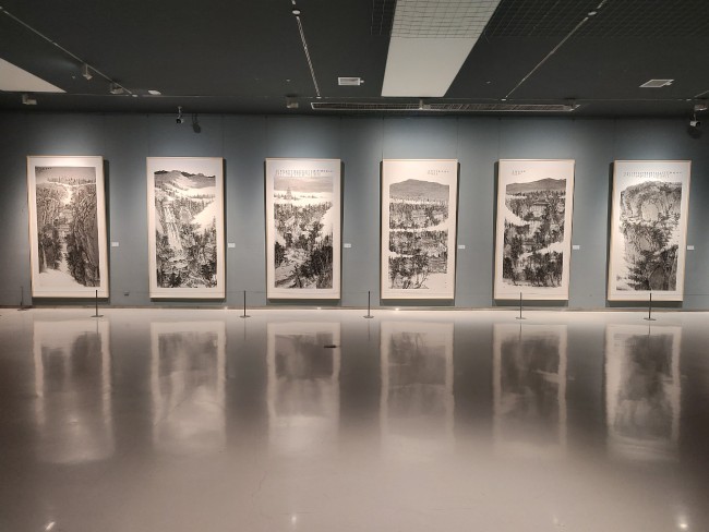 “天地人和 山河壮丽——当代山水画名家邀请展” 在山东美术馆隆重开幕