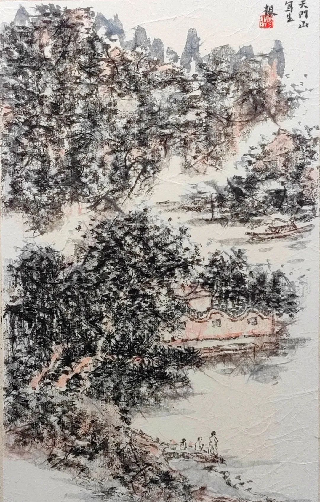 将彩云化为梦，廖靓应邀参展“水墨方阵·借古开今——全国中国画名家精品特展”