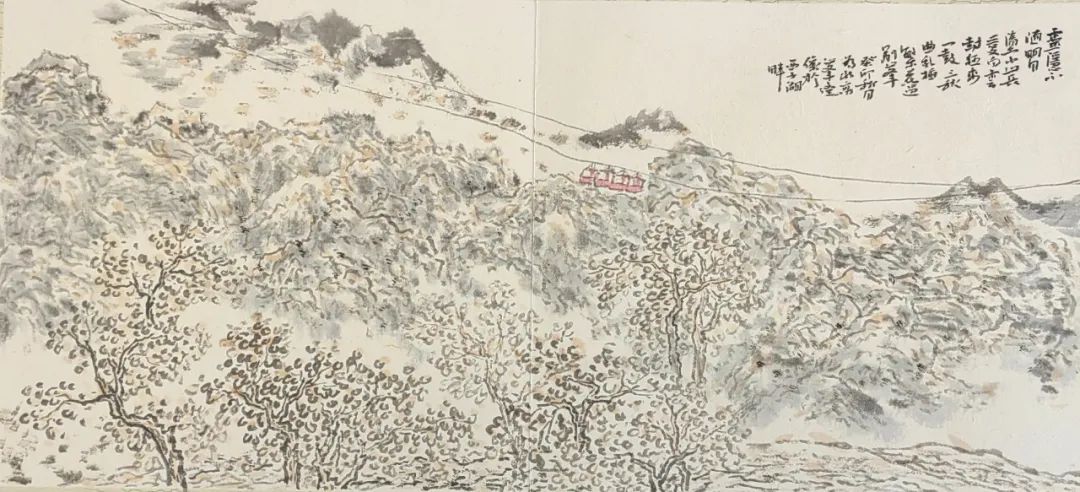 将彩云化为梦，廖靓应邀参展“水墨方阵·借古开今——全国中国画名家精品特展”