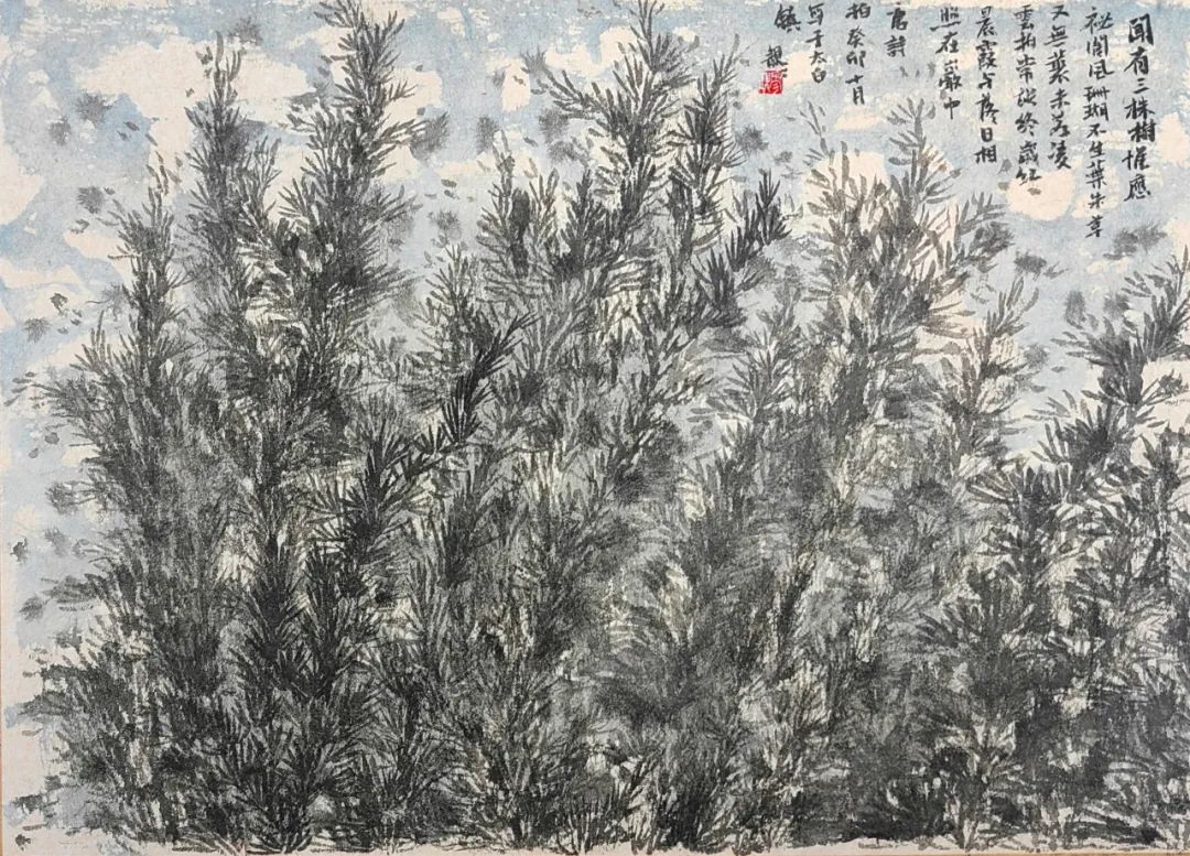 将彩云化为梦，廖靓应邀参展“水墨方阵·借古开今——全国中国画名家精品特展”