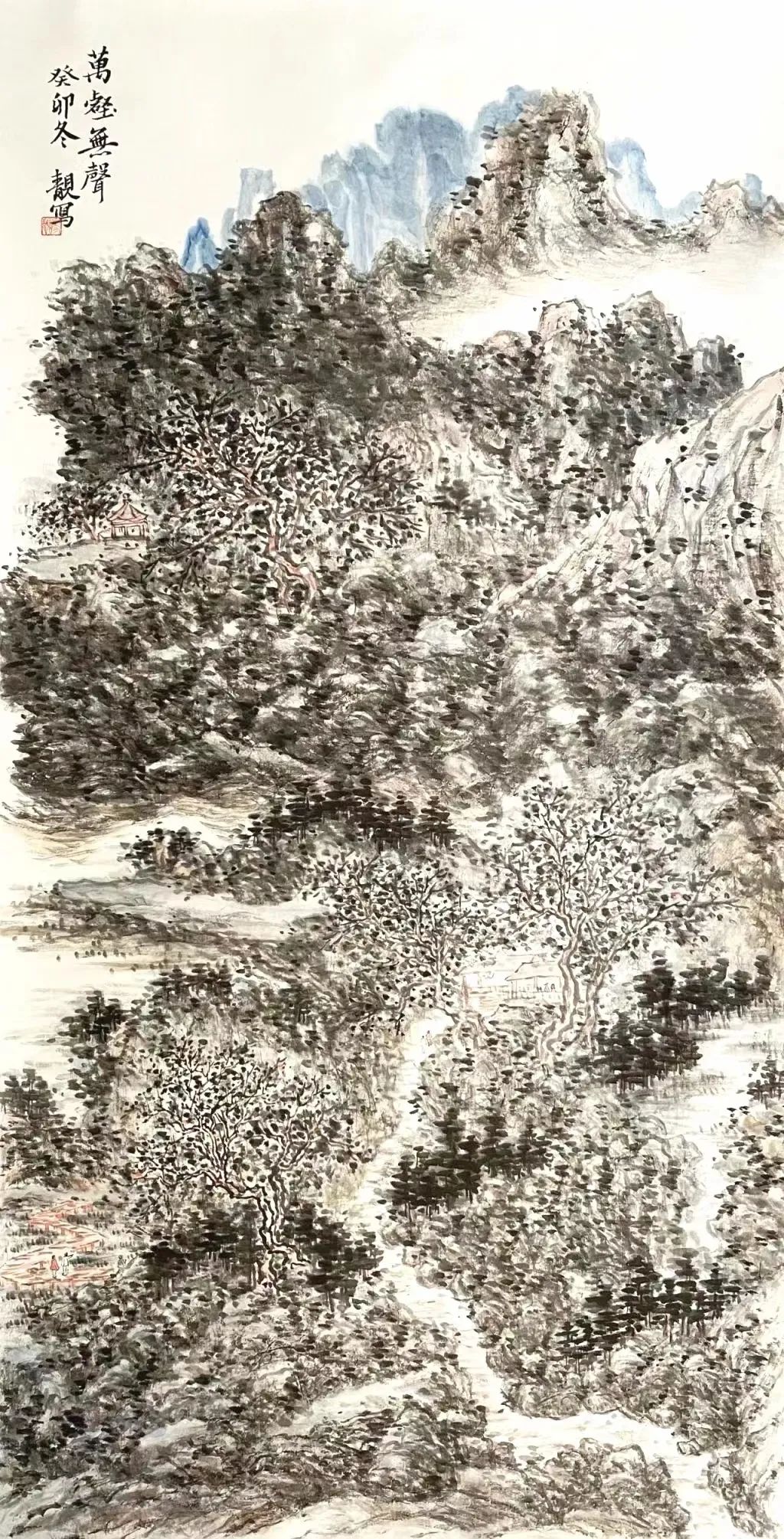 将彩云化为梦，廖靓应邀参展“水墨方阵·借古开今——全国中国画名家精品特展”