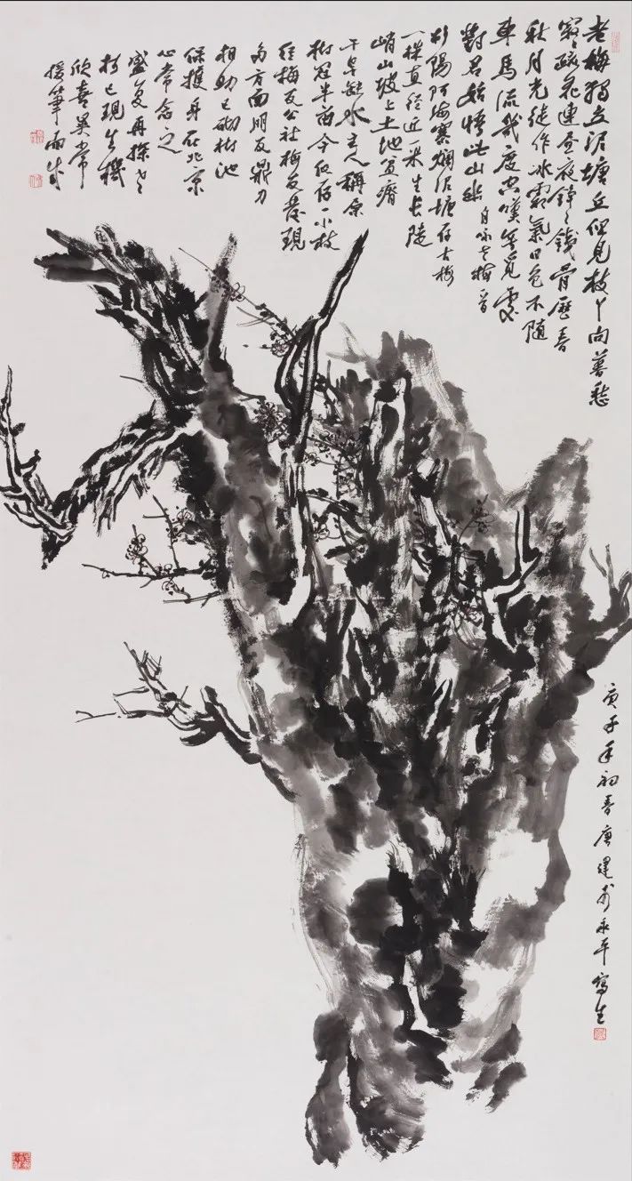 著名书画家唐建应邀参展，“中国梅花精神文化学术研讨会暨名家画梅邀请展”今日在昆明开展