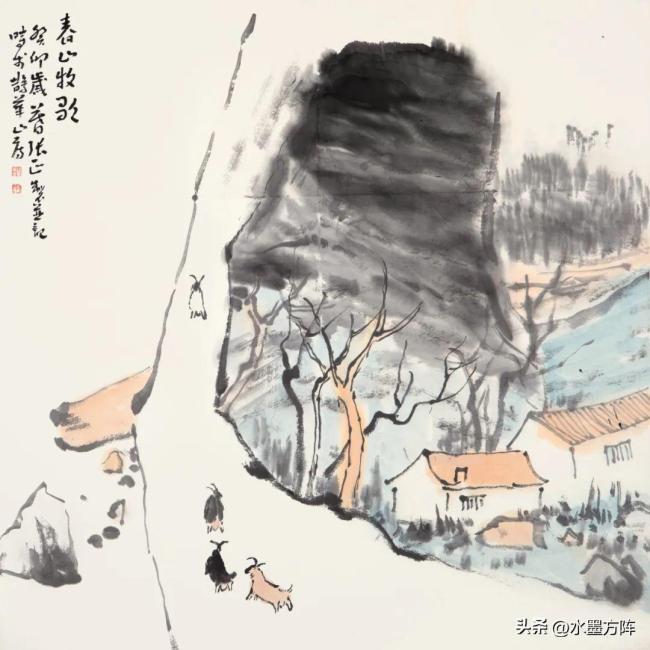 中正平和，青年画家张正应邀参展“水墨方阵·借古开今——全国中国画名家精品特展”