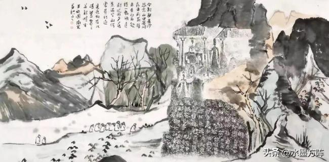 中正平和，青年画家张正应邀参展“水墨方阵·借古开今——全国中国画名家精品特展”