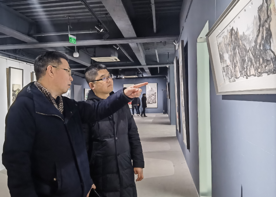 春节好眼福 |南北对画，“四时同春——赵青仲、丁建中中国画作品展”亮相苏州，展期至2月18日