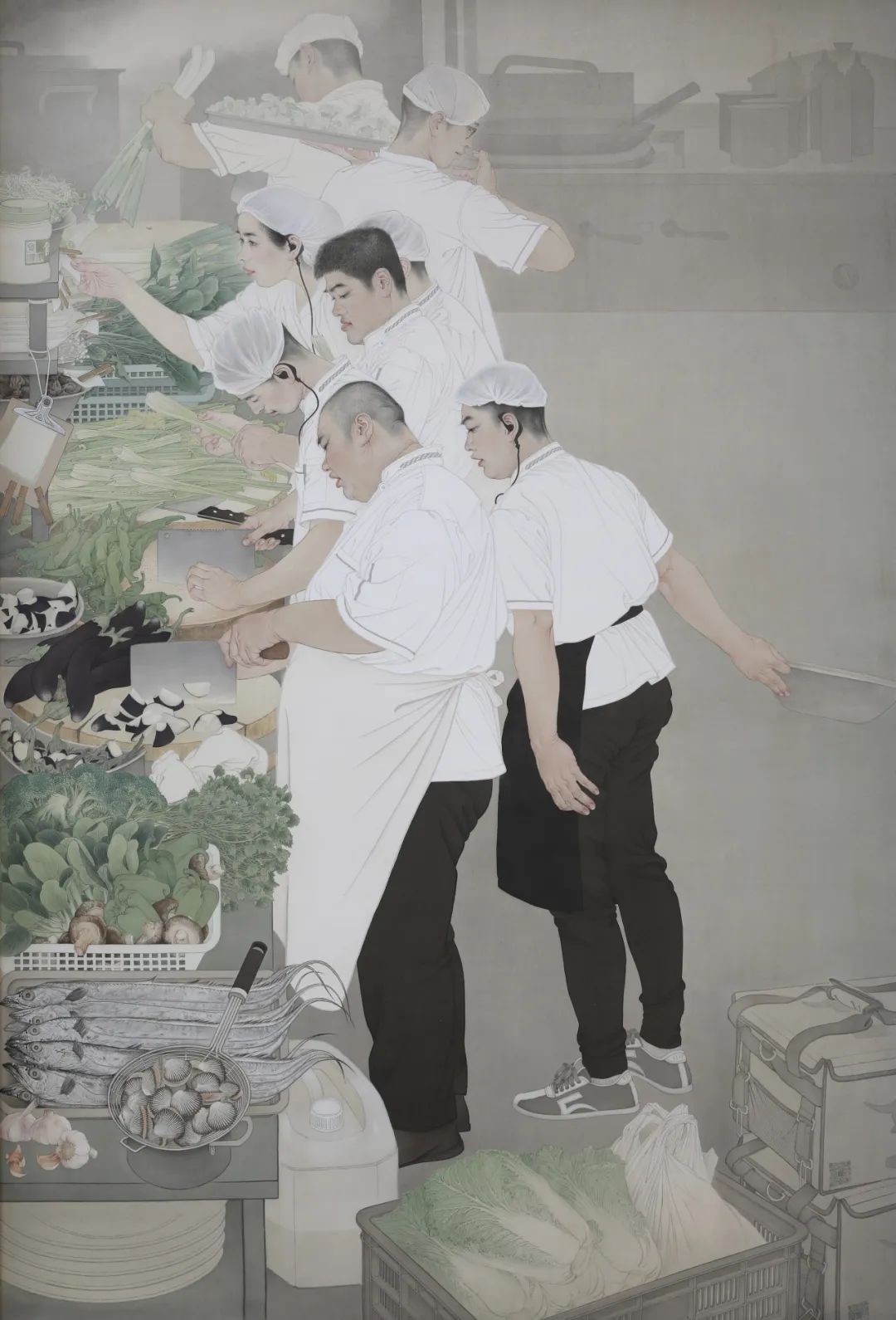 墨色寻思工笔端，一笔一势生动间——“中国工笔画学会人物画艺委会迎春线上展”作品雅赏