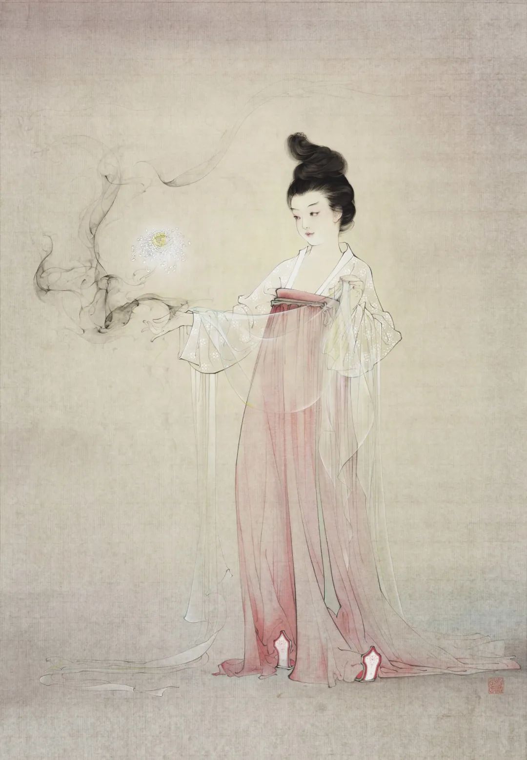 墨色寻思工笔端，一笔一势生动间——“中国工笔画学会人物画艺委会迎春线上展”作品雅赏