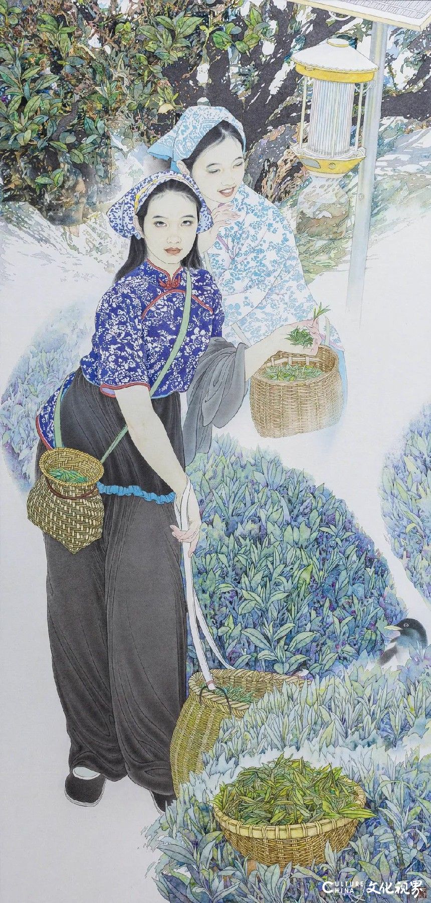 墨色寻思工笔端，一笔一势生动间——“中国工笔画学会人物画艺委会迎春线上展”作品雅赏