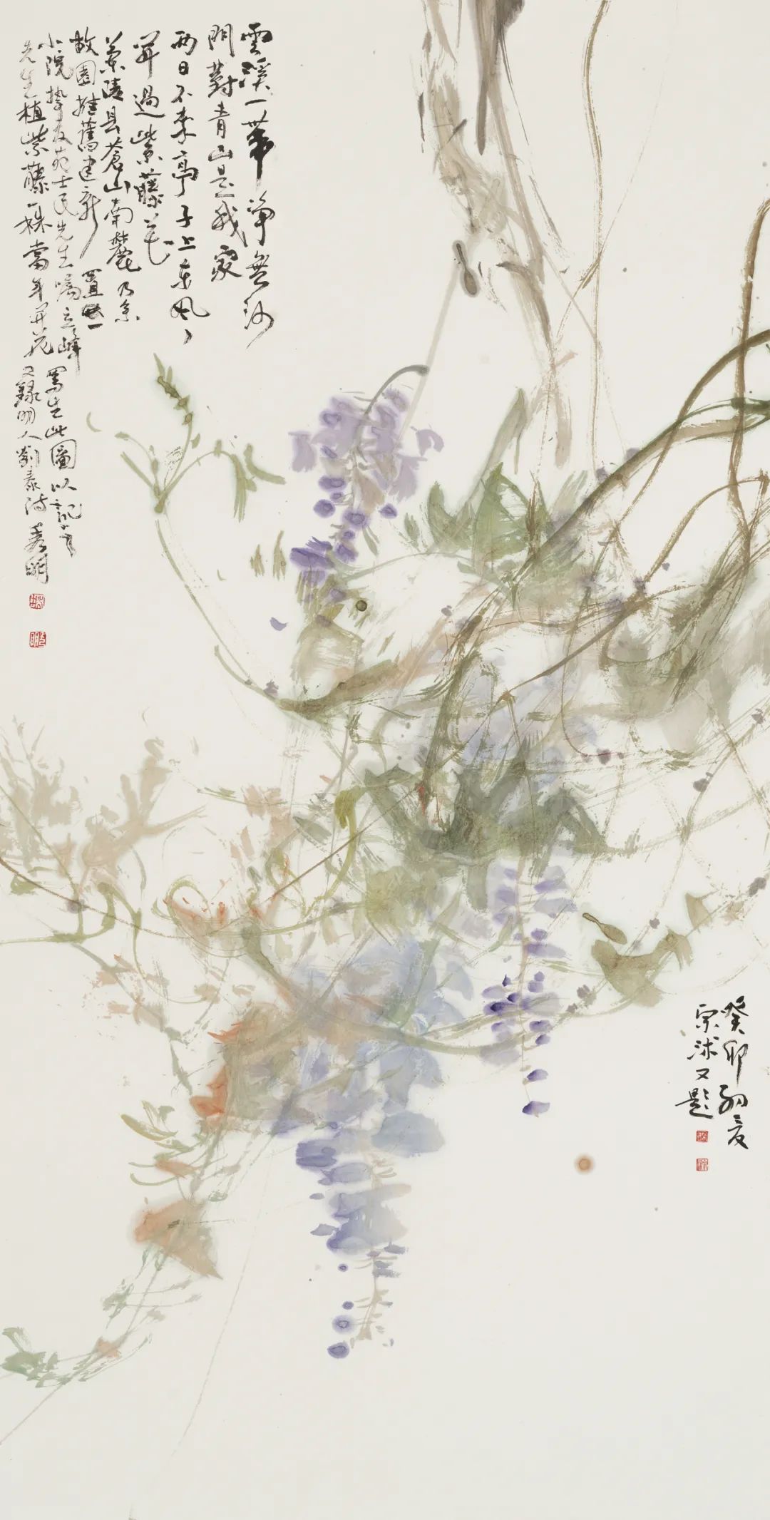 春风花草香，著名画家姚秀明应邀参展“水墨方阵·借古开今——全国中国画名家精品特展”