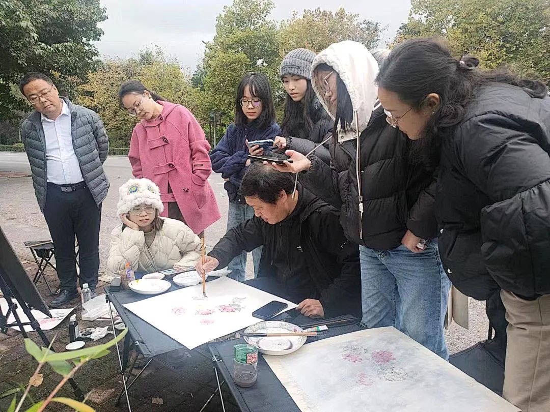 青石板、瓦房、深巷……邓建强写生重庆合川东渡老街