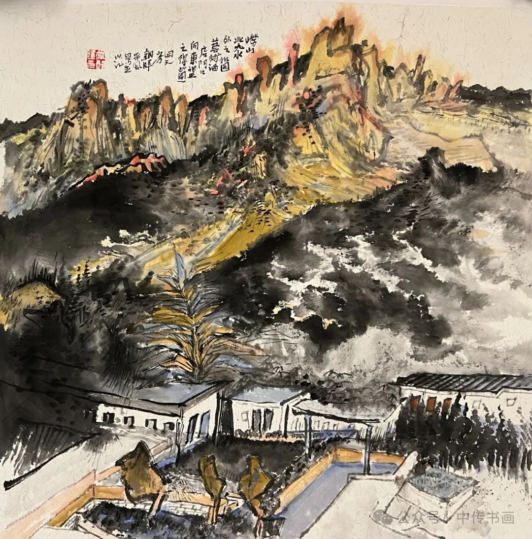 著名画家常朝晖应邀参展，“墨语春风”当代中国画名家十人迎新春书画作品展今日在淄博开展