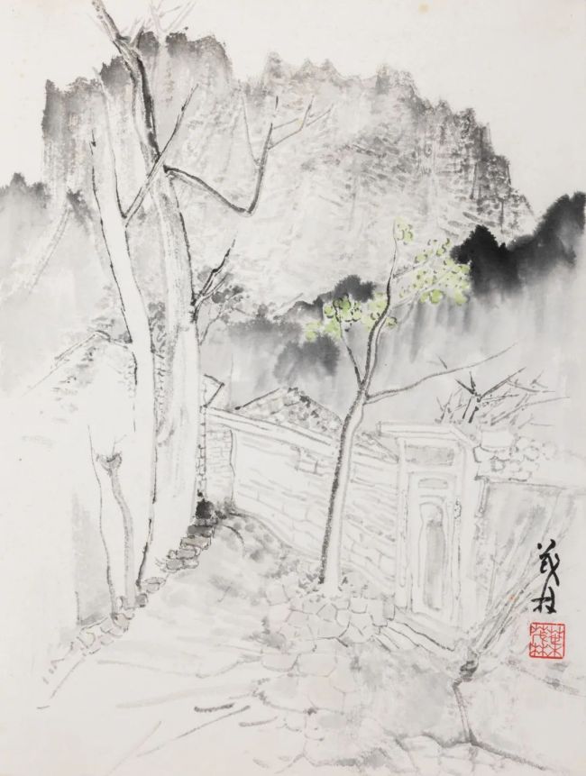 春节好眼福 | “西浦乡村美术馆揭牌暨‘乡心墨缘’——叶茂林水墨画作品展”在福建宁德开幕