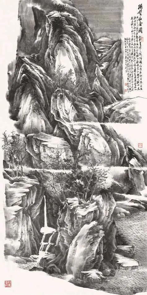 茹峰丨纵游山水间，绘就婉约的山水情怀