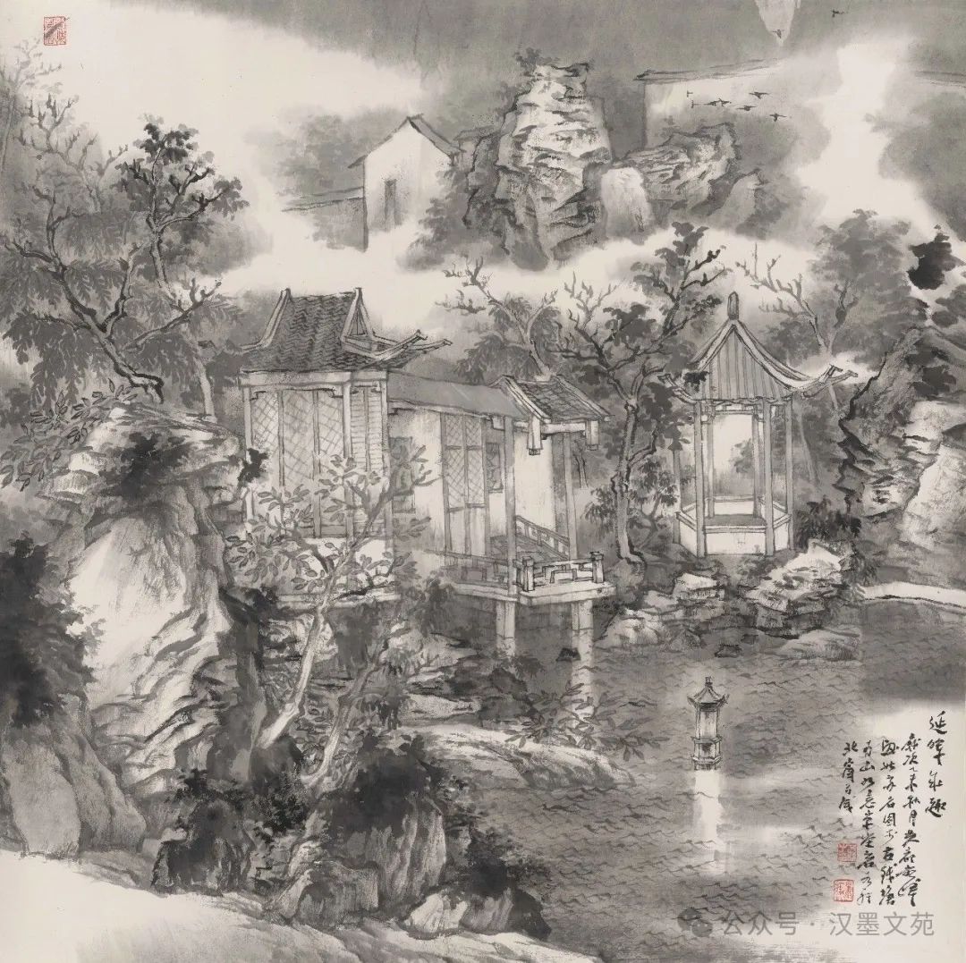 茹峰丨纵游山水间，绘就婉约的山水情怀