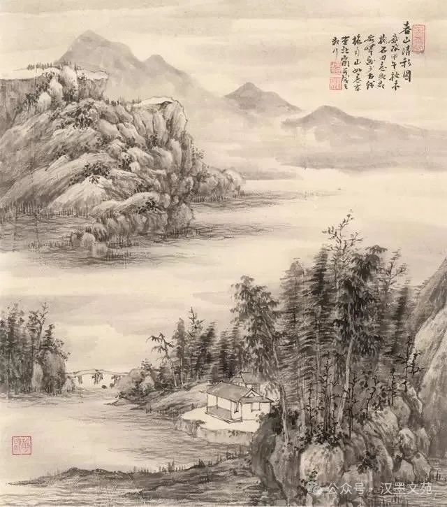 茹峰丨纵游山水间，绘就婉约的山水情怀