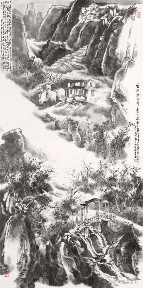 茹峰丨纵游山水间，绘就婉约的山水情怀