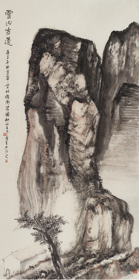 文心与静气，著名画家王平应邀参展“万物生·尚贤湖雅集暨当代名家小品邀请展”