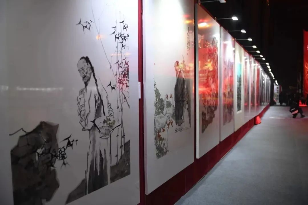 山东画院院长孔维克应邀出席，“大美之春”2024美术界春节联欢会在北京隆重举行