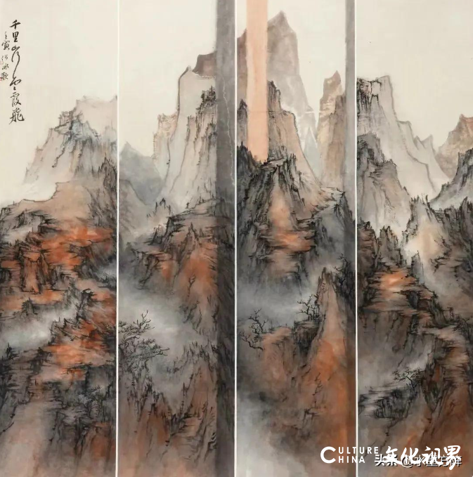 勾著自己的形式语言 | 青年画家何冰歌应邀参展“水墨方阵·借古开今——全国中国画名家精品特展”