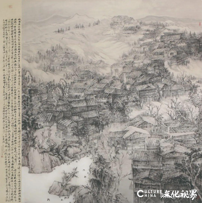 勾著自己的形式语言 | 青年画家何冰歌应邀参展“水墨方阵·借古开今——全国中国画名家精品特展”