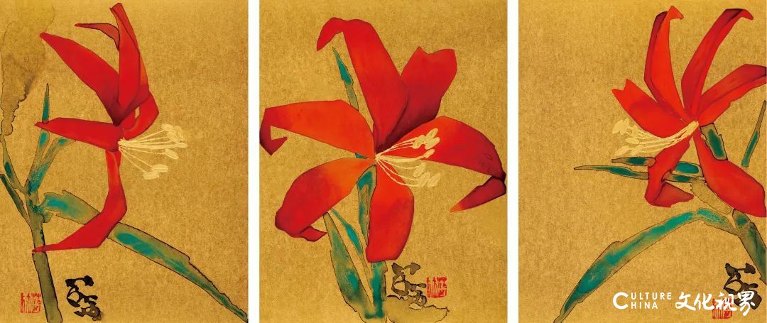 看中国美协副主席林蓝的妙笔生花——以花卉诗意引入当代人文心语