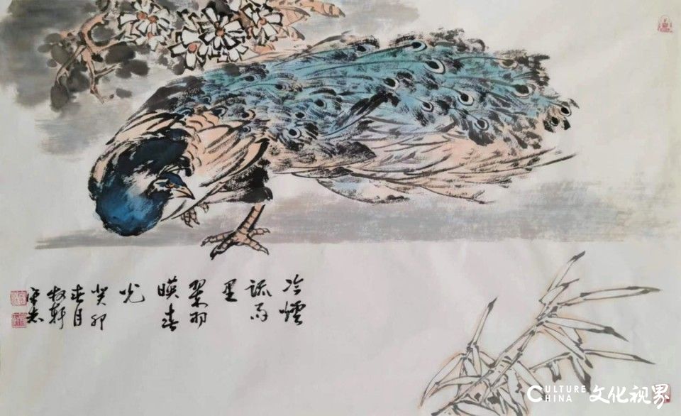 金龙贺岁·翰墨迎春 | 品悟著名画家宋志作品里奔放淋漓的大写意气象