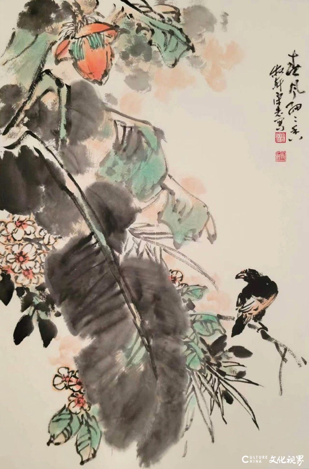 金龙贺岁·翰墨迎春 | 品悟著名画家宋志作品里奔放淋漓的大写意气象