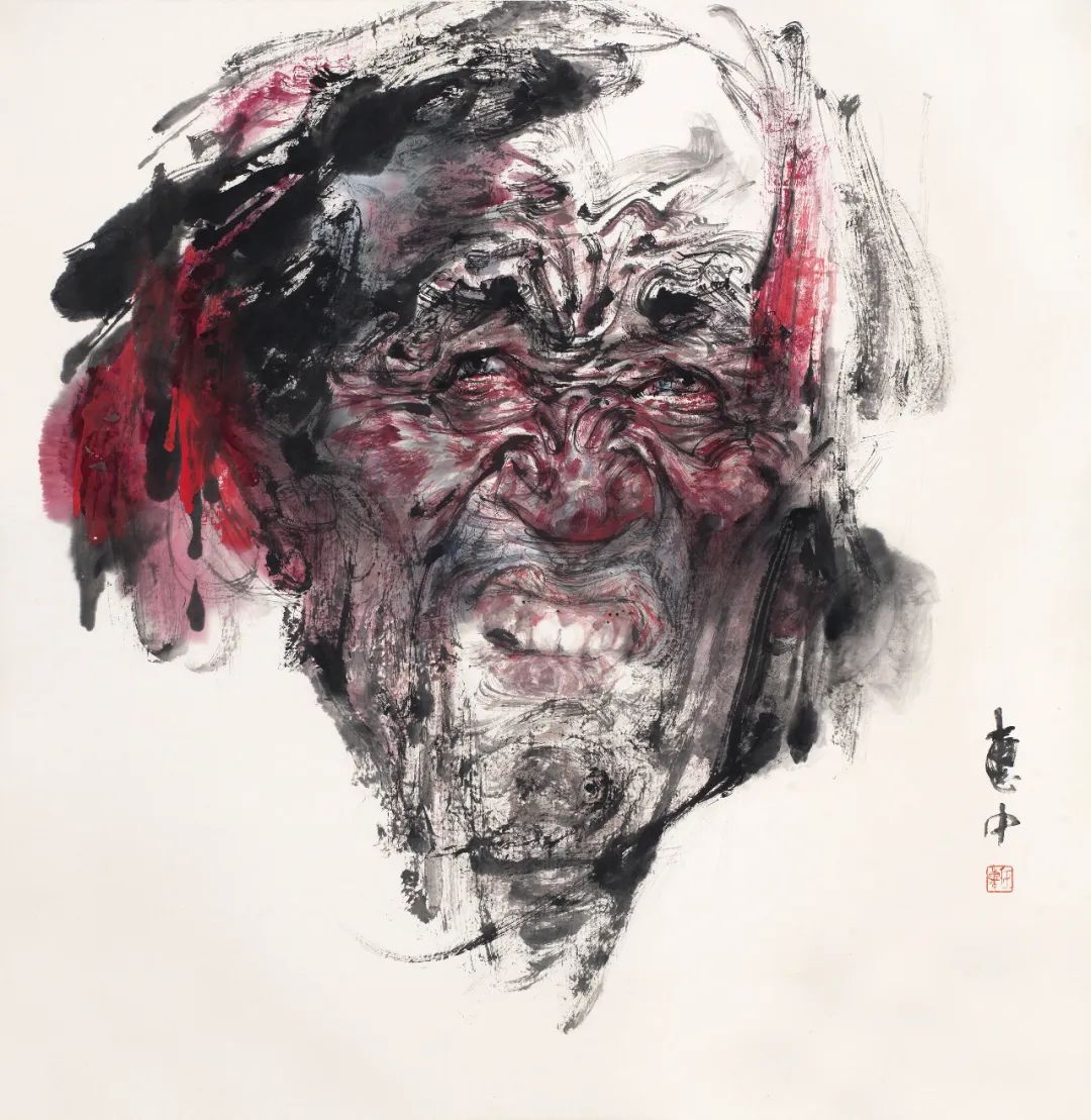 若高原的山，著名画家任惠中应邀参展“春来，宜归乡——2024年度主题系列作品邀请展”