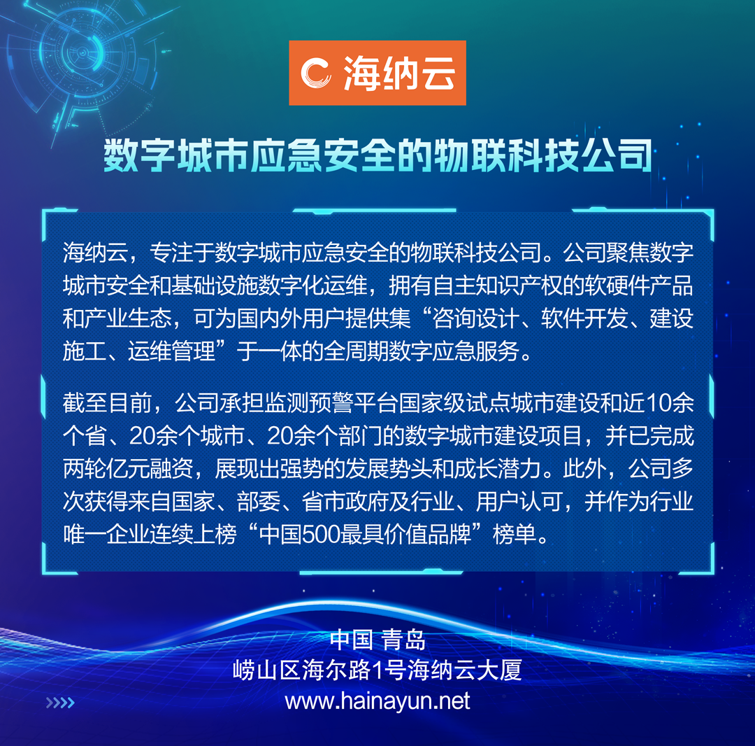 海纳云入选“2023年青岛市民营领军标杆企业”公示名单