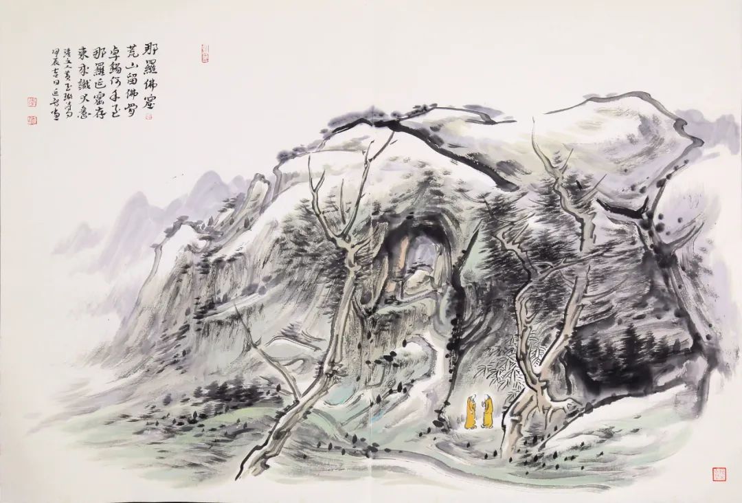 层峦叠翠，千岩竞秀——李延智青岛写生《崂山十二景》作品雅赏