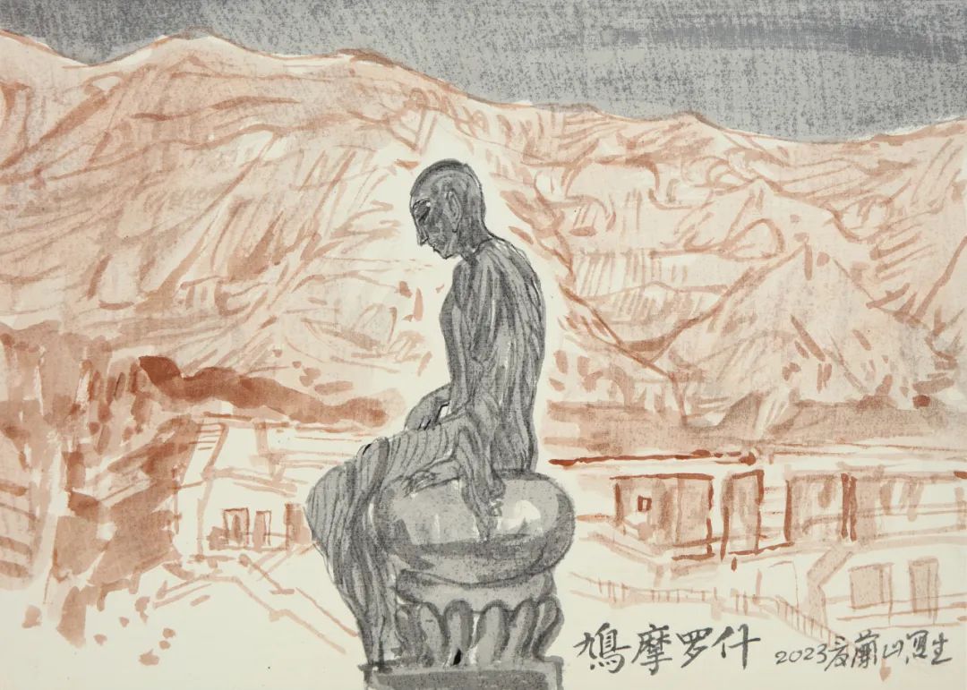 解读画家贺兰山作品丨转生与处境，张扬与温度