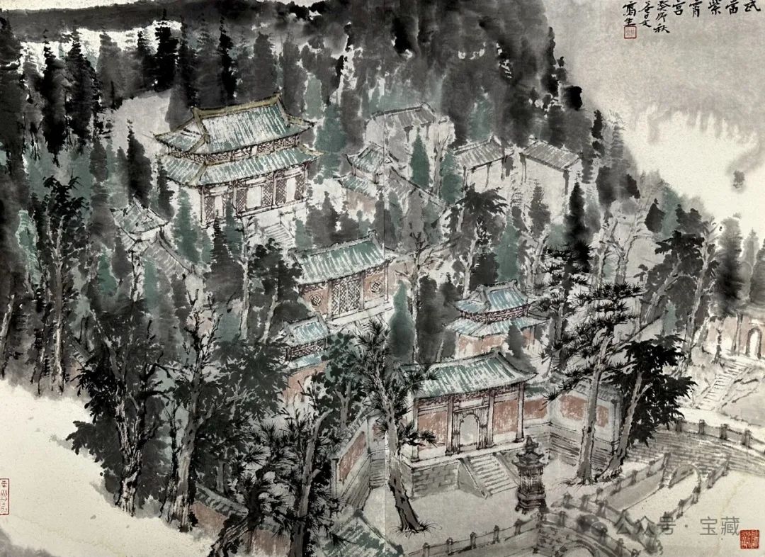 爱写生的艺术家张谷旻：山水画最能体现东方思想和美学