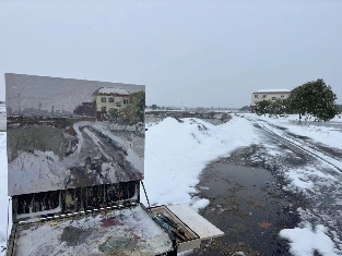 廖正定冬日油画写生丨生命的时光漫旅 风景的诗意诠释