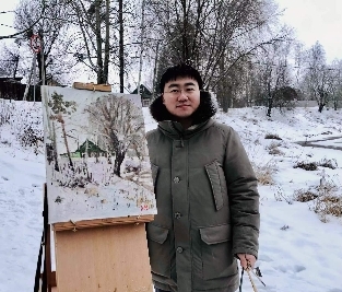 廖正定冬日油画写生丨生命的时光漫旅 风景的诗意诠释